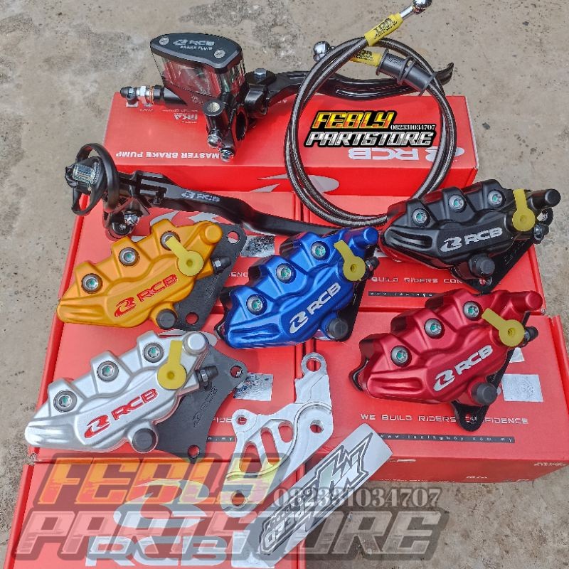 PAKET SET MASTER KALIPER RCB FIZ R JUPITER Z VEGA R MASTER REM REM RCB 0VAL 14MM SET HANDLE KOPLING 