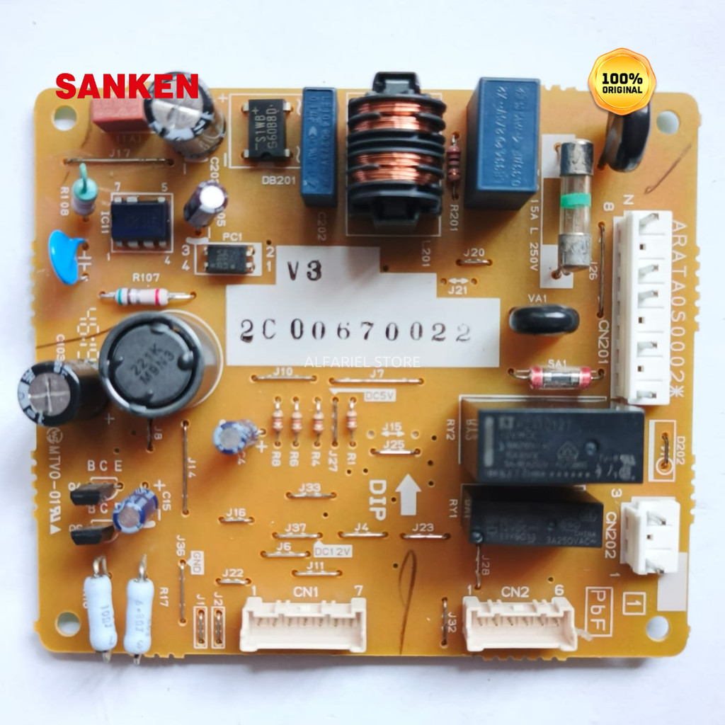 PCB KULKAS 2 PINTU SANKEN SK-350