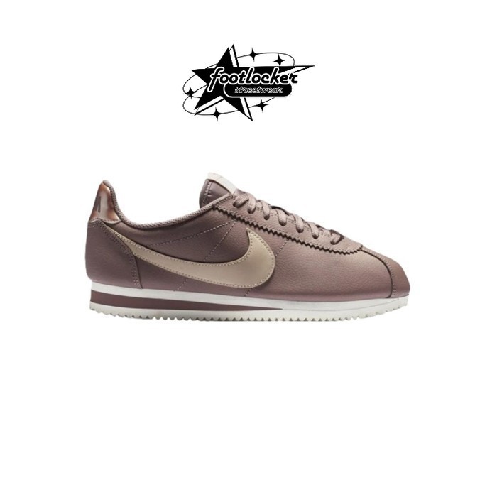 Sneakers Nike Classic Cortez Leather Particle Beige Smokey Metallic Red Bronze  Original   Unisex