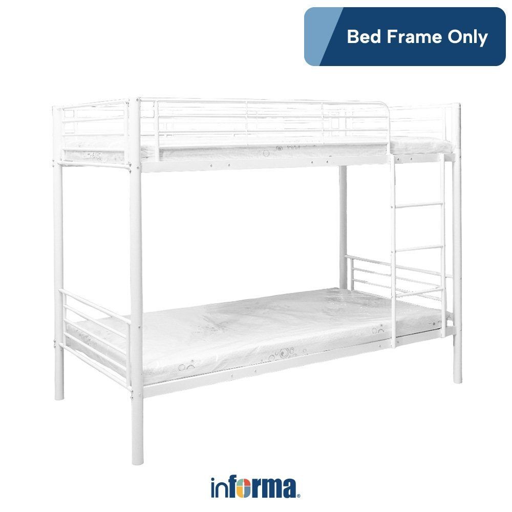 Informa 100X200 Cm Westin Bunkbed Anak Tempat Tidur Tingkat Ranjang 2 Susun Perlengkapan Tidur Bedro