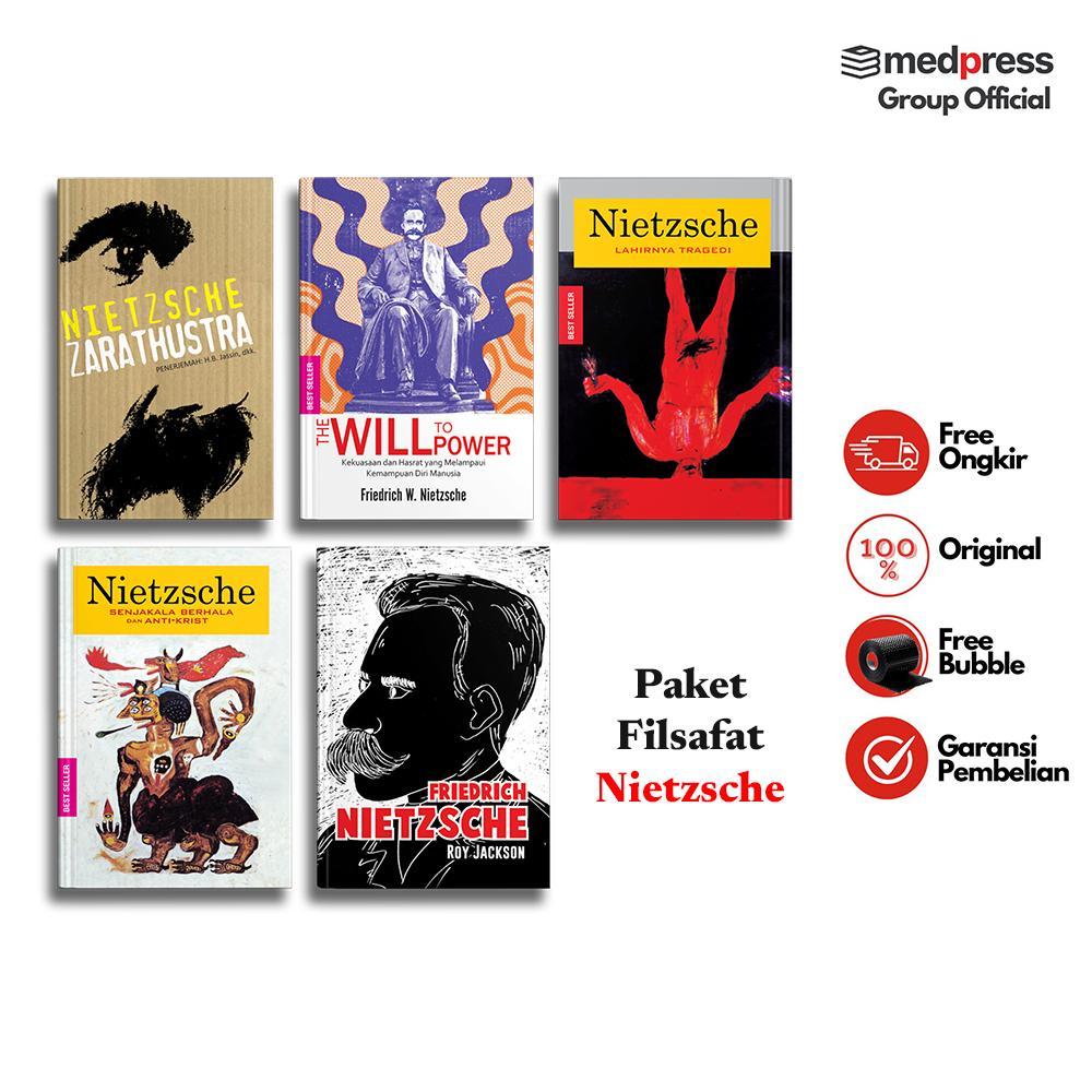 Paket Buku Filsafat Friedrich W. Nietzsche (5 buku)