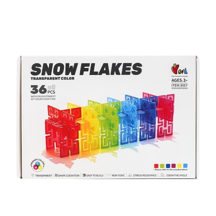 Oh!Some Yinerle Snowflake Building Block Diy Mainan Rakit Edukasi Kreatif Anak Toys
