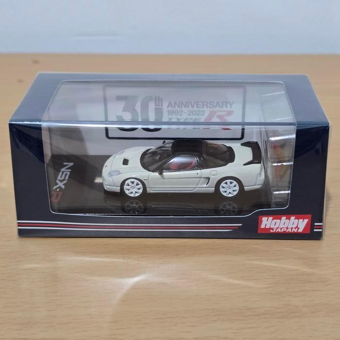 HJ64 Hobby Japan HJ642015AW Honda NSX R Championship White Diecast Koleksi Mobil Mainan Mini Scale 1