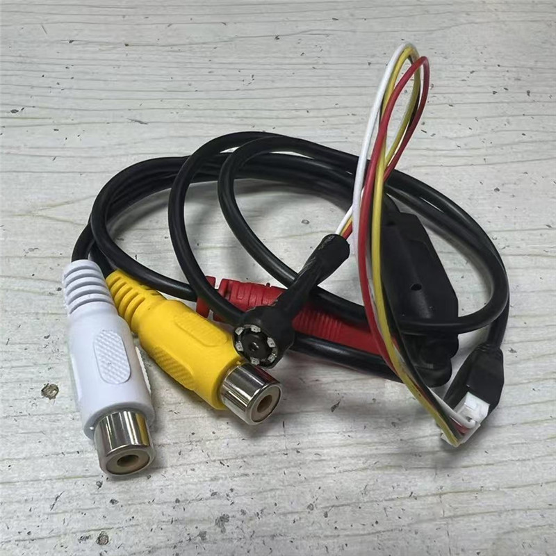 Analog Micro Mini CVBS CCTV Security Camera HD 3.6mm  700TVL 6PCS Infrared IR LEDs Night Vision Came