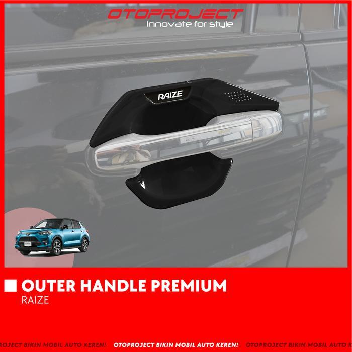 Otoproject - Outer Handle Raize Premium Carbon | Cover Outer Handle Raize - CARBON