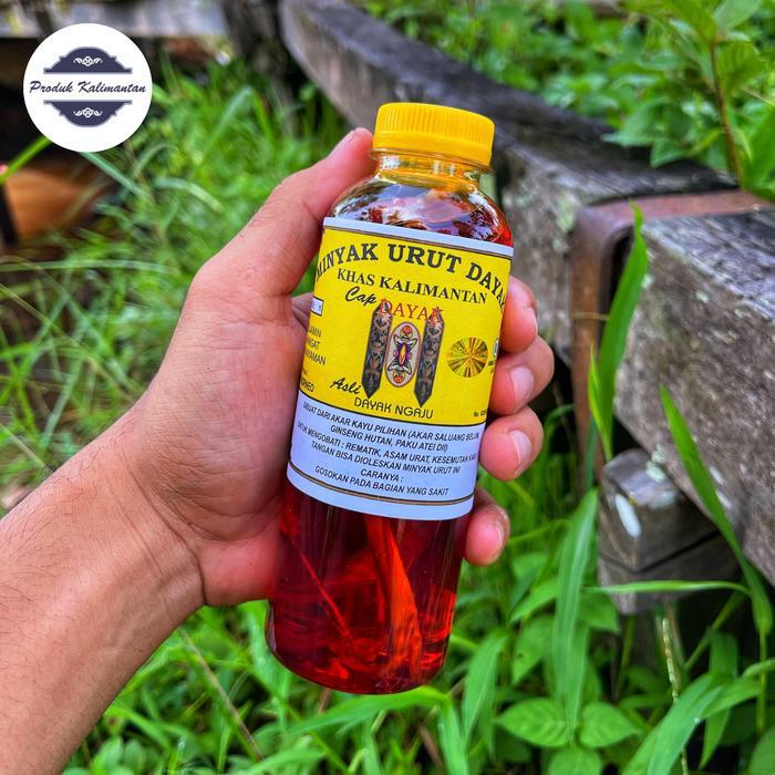 Minyak Urut Dayak Kalimantan Botol Besar,Obat Asam Urat,Minyak Urut