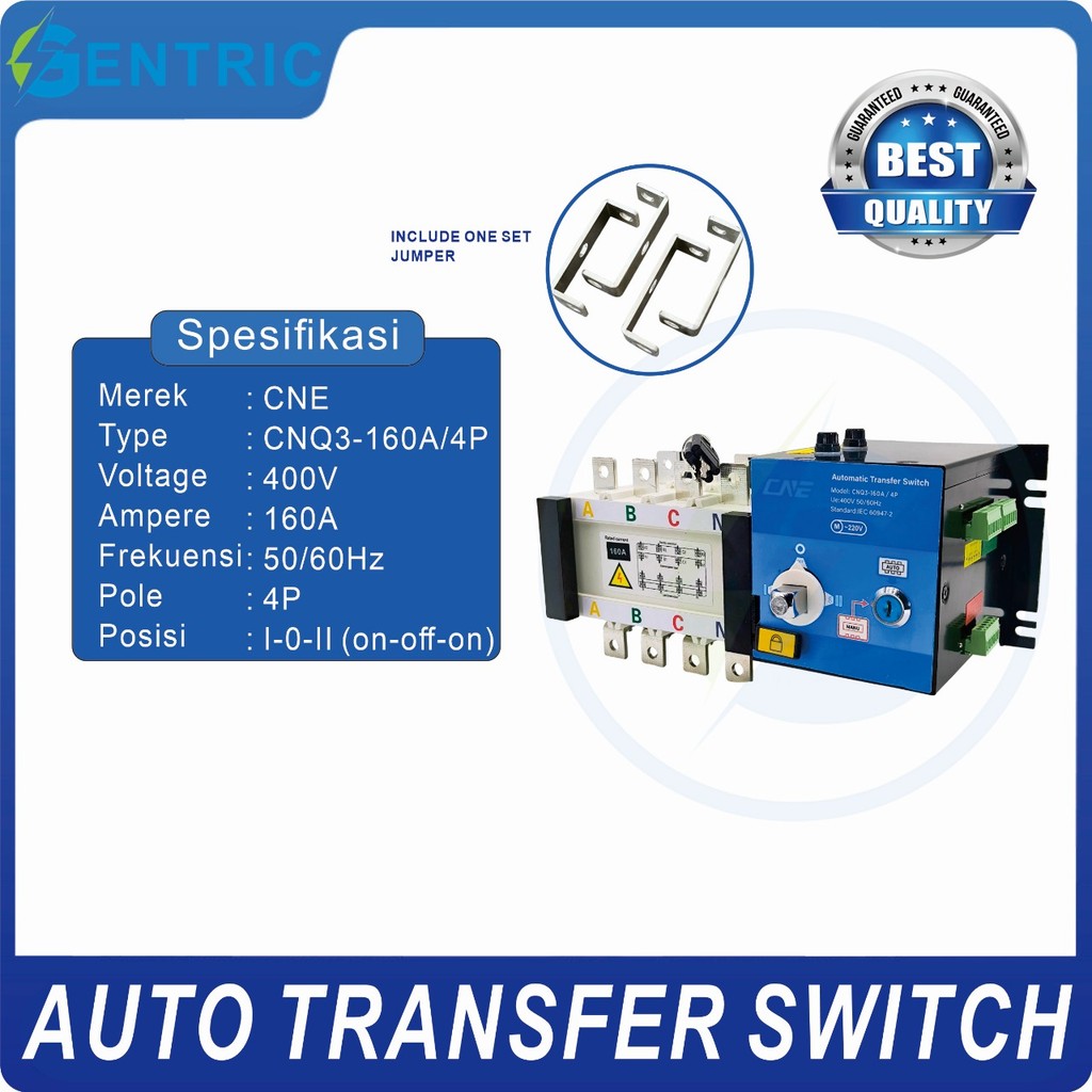 Auto Transfer Switch ATS 4P 160A/Motorized Ohm Saklar 160A BEST QUALITY.