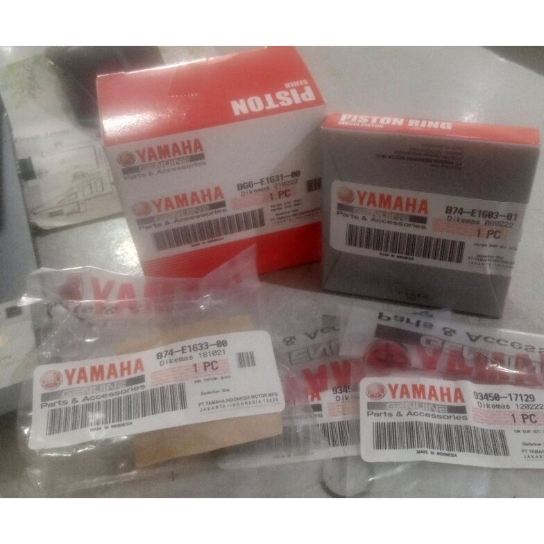 PISTON SET STANDARD ORIGINAL YAMAHA XMAX 250 / PISTON KIT ASSY