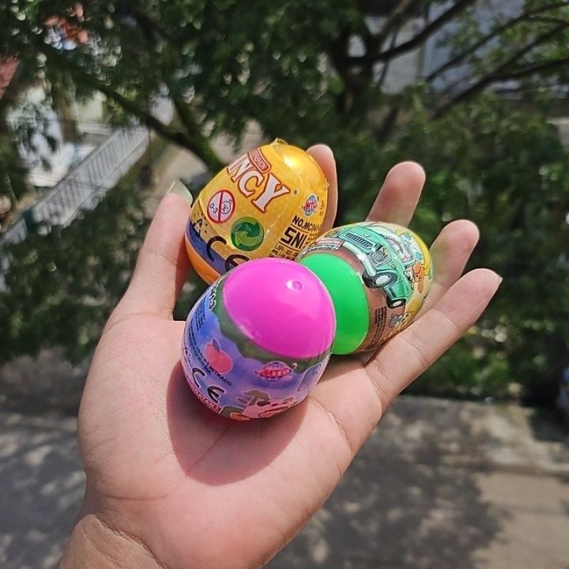 A03N - mainan telor ajaib berhadiah / telur hadiah / kado kadoan telur
