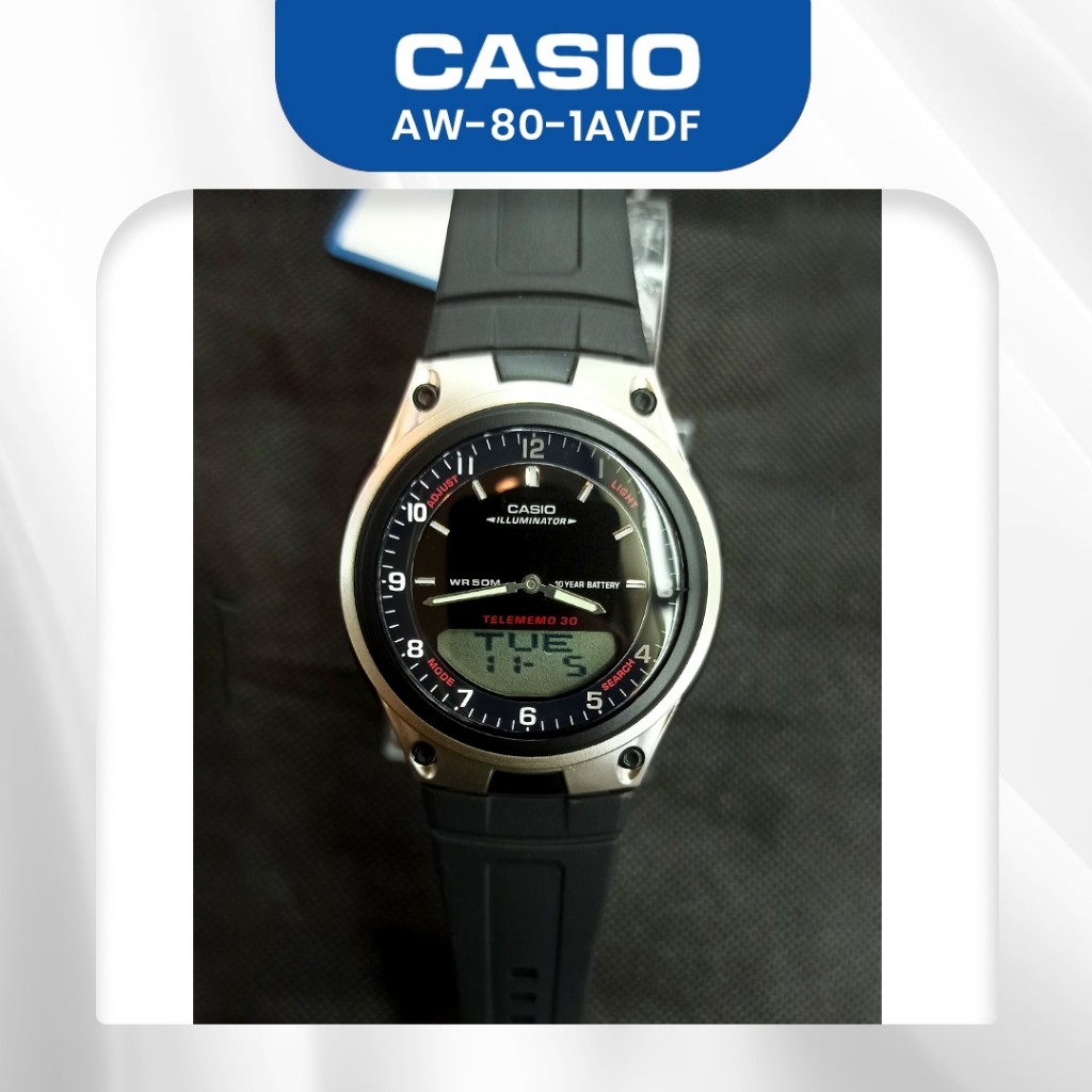 Casio General Analog Man AW-80-1AVDF / AW80 / AW801