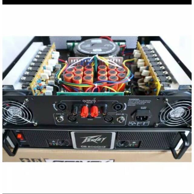 POWER AMPLIFIER PEAVEY CS 8000HZ