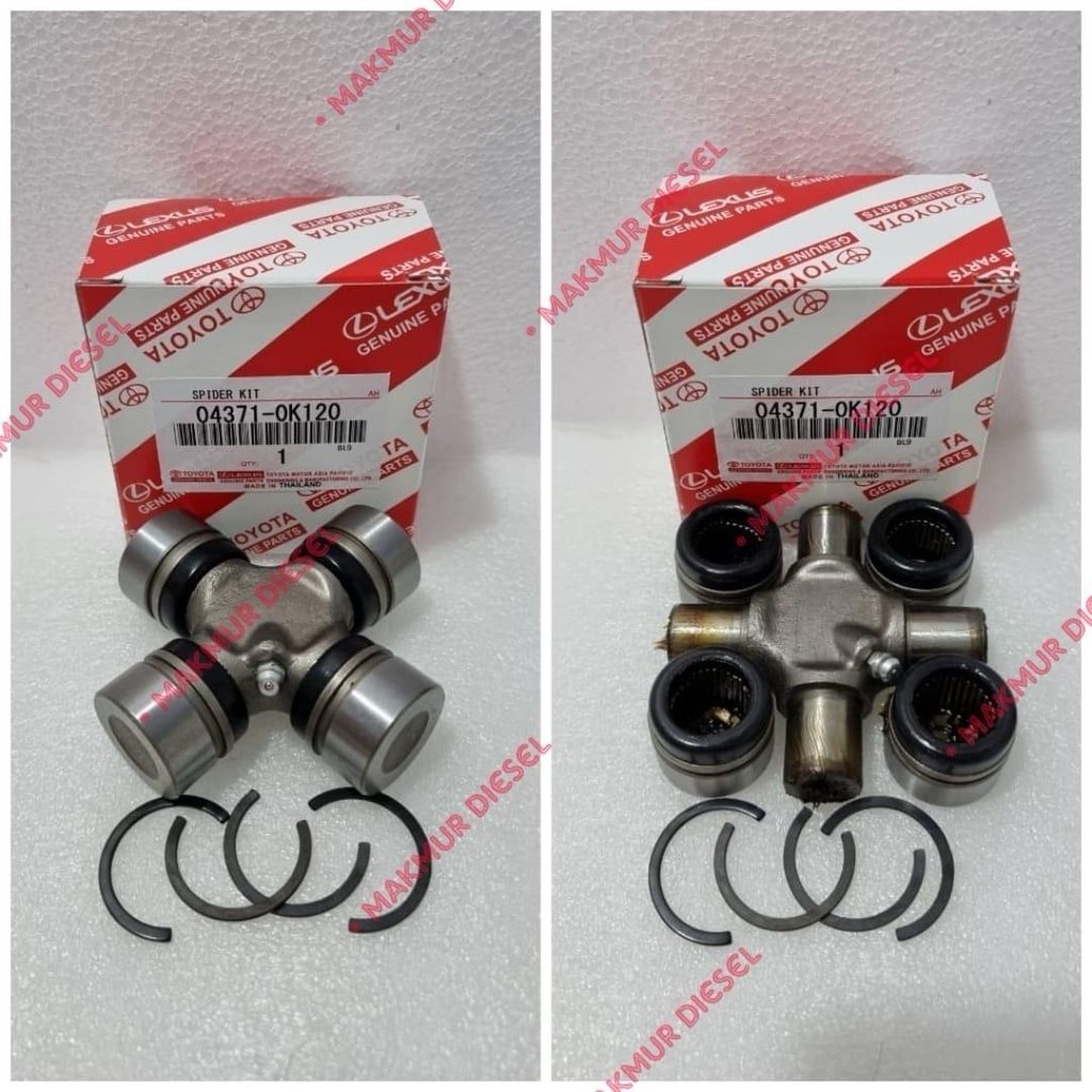 SPIDER KIT/CROSS JOINT BELAKANG INNOVA REBORN/HILUX REVO 04371-0K120
