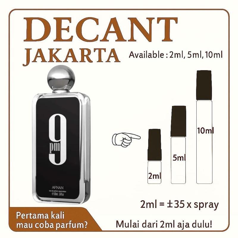 Decant Jakarta - Afnan 9pm Original 100%