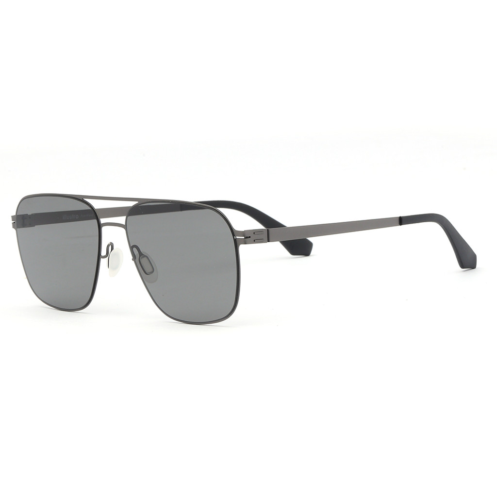 ILLUSTRO KACAMATA HITAM PRIA S IM YDMS4077 C2 56