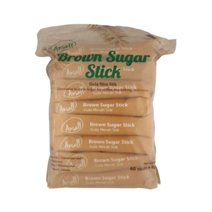 Ansell Brown Sugar Stick Gula Merah 60 Sticks