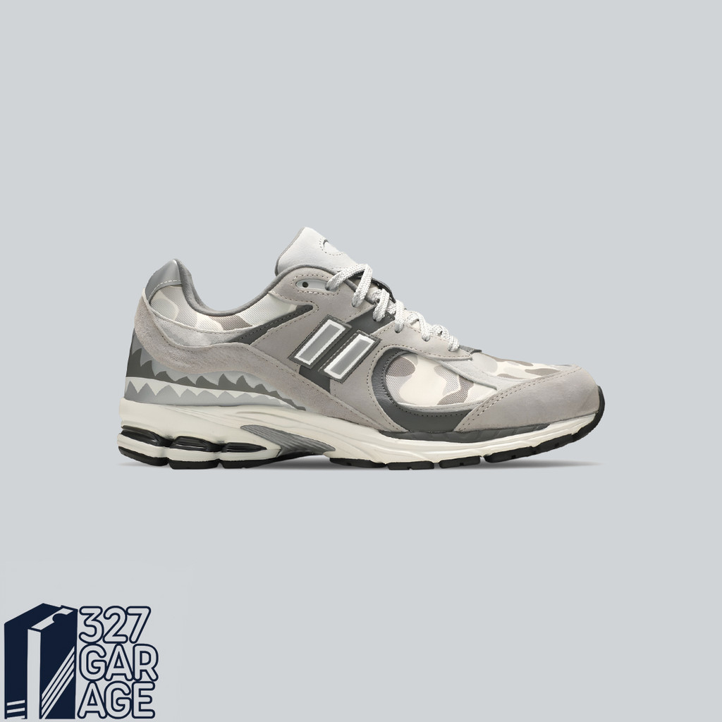 Sneakers New Balance BAPE X  2002R APES TOGETHER STRONG GREY CAMO' Original BNIB Unisex