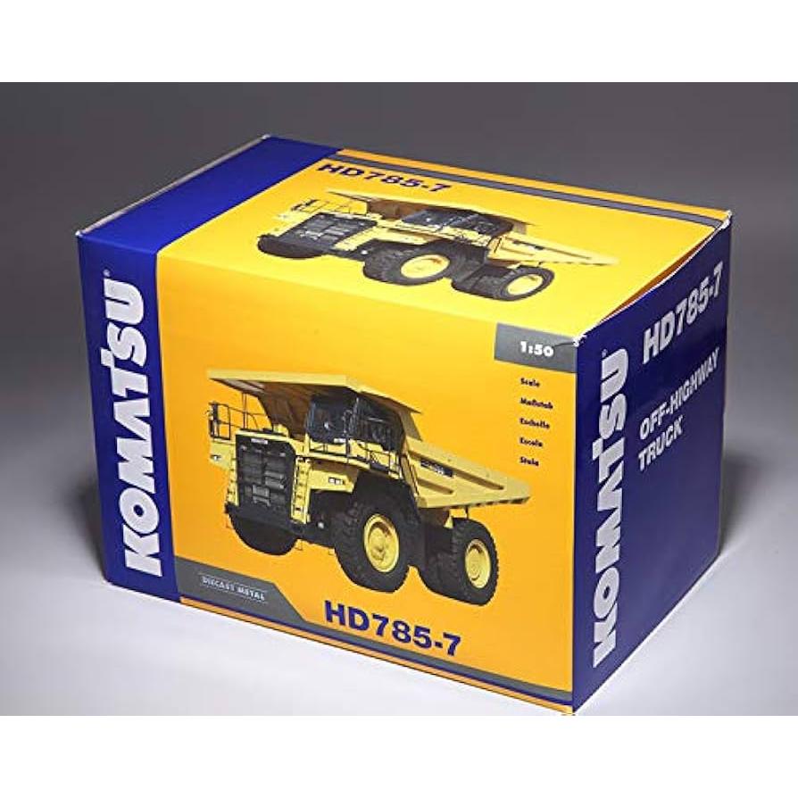 Diecast Miniatur Alat Berat Komatsu HD785-7 (1:50)