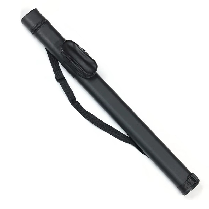 Billiard Cue Case Hitam Case Stick Billiard Case Hard Cue Tas Stick Sarung Stik Billiard Bahan Kulit