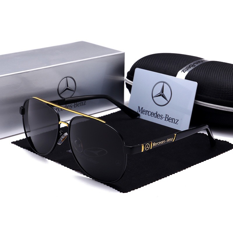 High-end Luxury Men Women Driving Polarized Sunglasses Anti Glare Driver Goggles For Mercedes Benz C