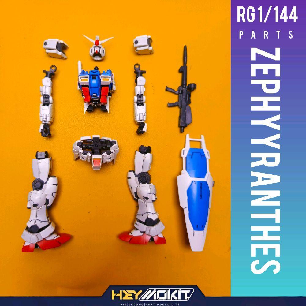 BANDAI RG 1/144 GUNDAM ZEPHYRANTHES GP 01 GP01 PART PARTS HEAD VFIN TORSO BODY CHEST SHOULDER ARMS A