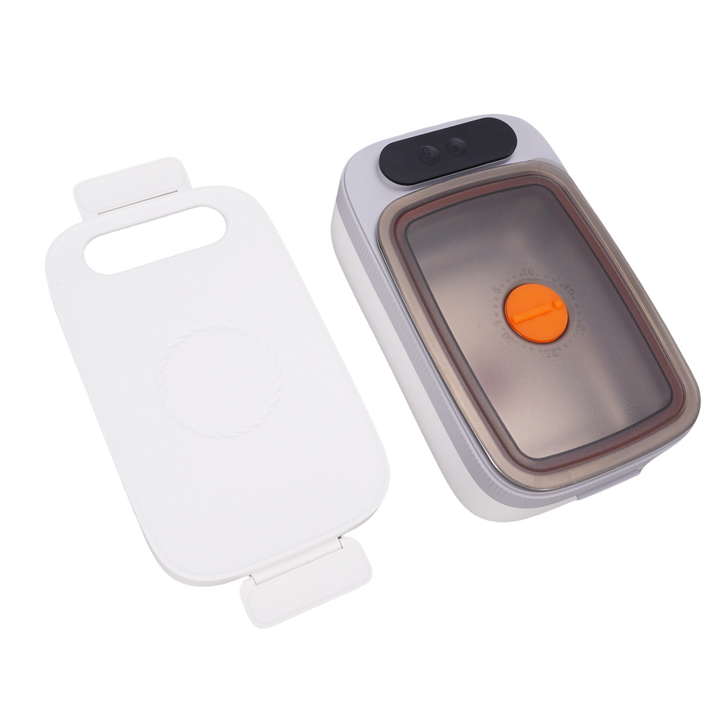 Heated Lunch Box 304 Stainless Steel Battery Powered Cordless Electric Lunch Box Portable Food mer f