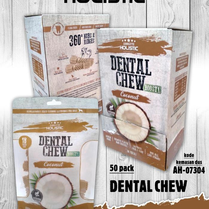 dental chews absolute holistic - coconut
