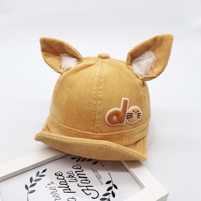 Topi Baseball Anak Laki Laki Perempuan Model Star, black cat, do/ Baby Toddler Baseball Hat Cap - Do