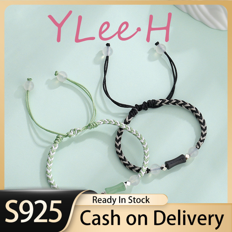 Gelang Tali Anyaman Bambu Elegan Baru