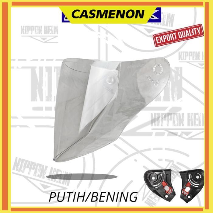 KACA HELM DYR SUBARU ALL VARIAN - PUTIH/BENING NORISK