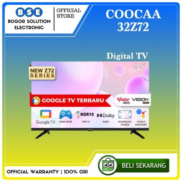 LED TV ANDROID 32 INCH COOCAA ANDROID TV 32Z72 COOCAA 32Z72 GOOGLE TV