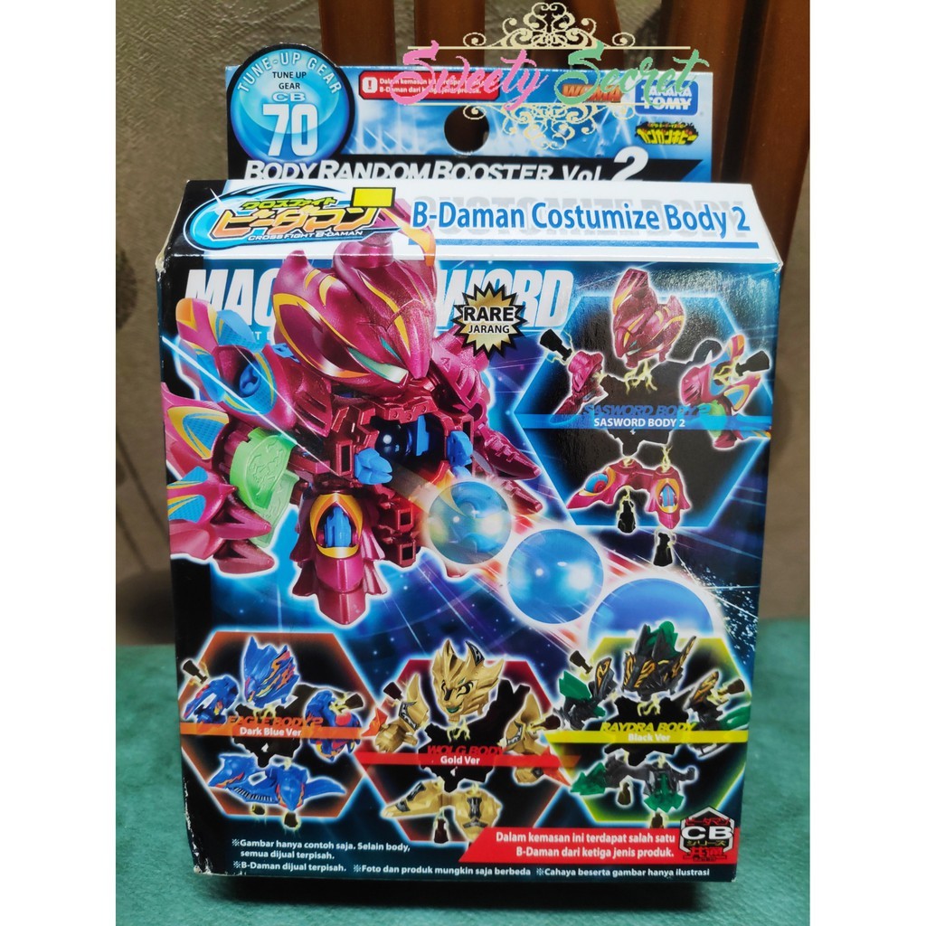 Cross Fight B-Daman Cb70 Customize Body 2