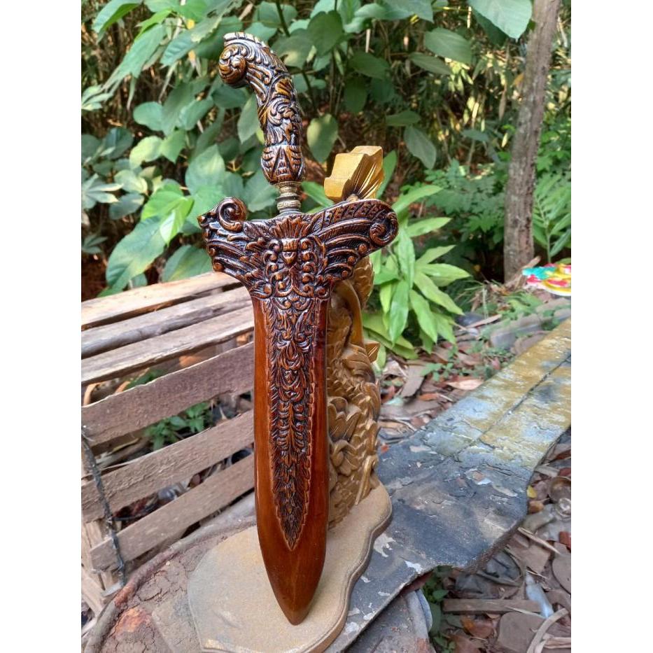 Warang Keris Bethok Ukiran Aluasan Finishing Free Lubang TU4235 JM