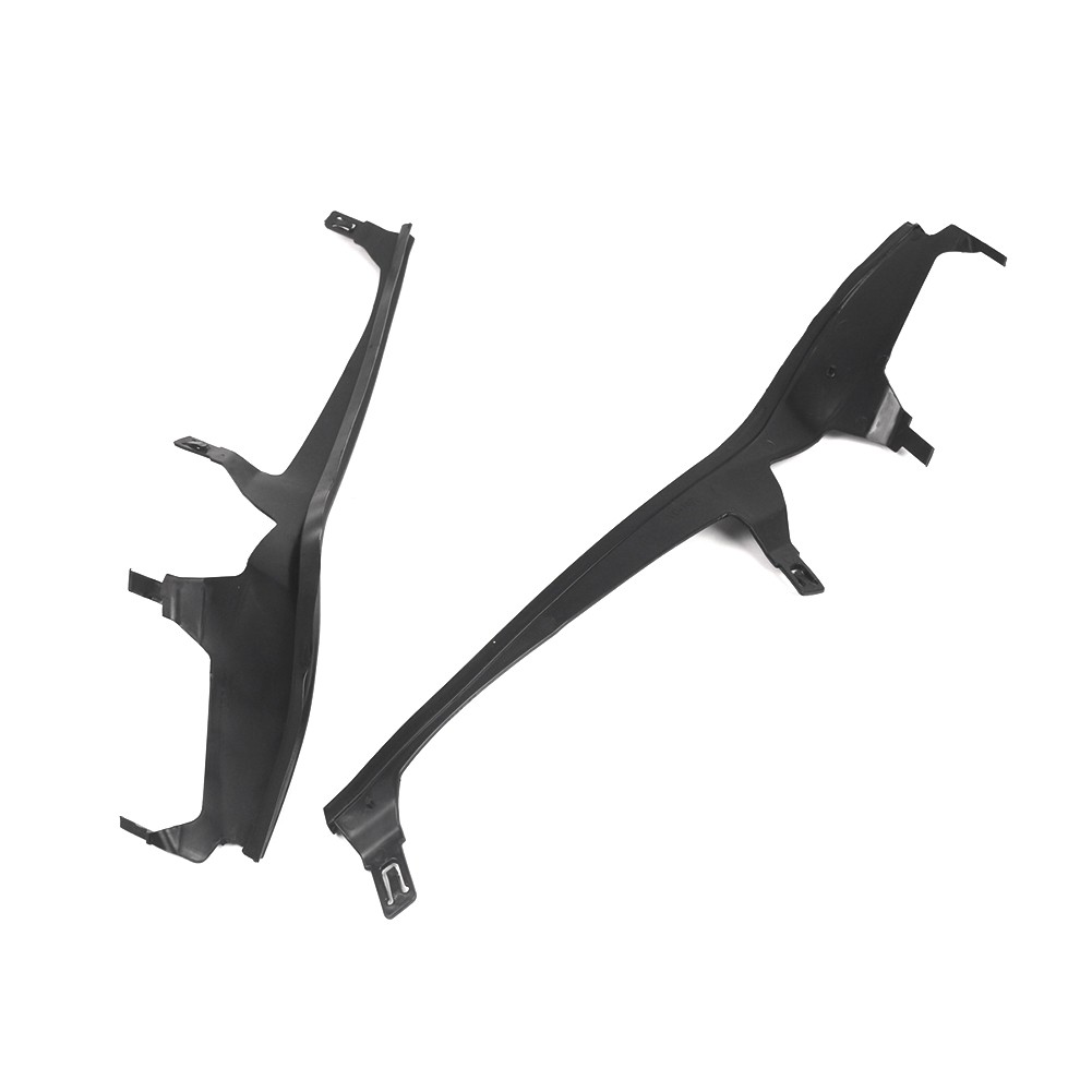 Left&Right Front Upper Headlight Cover Strips Trims Headlight Sealing Strip Gasket For Bmw 3 Series 