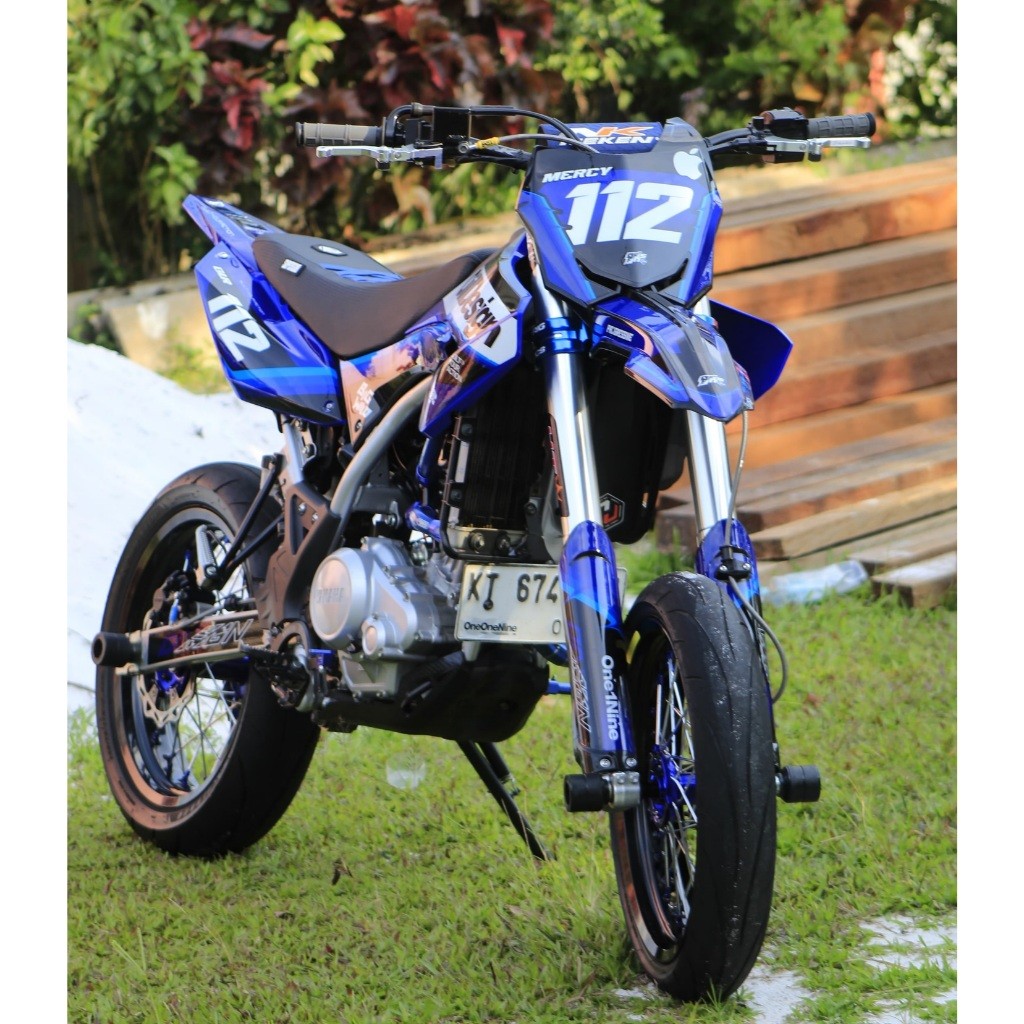 Decal stiker motor Crf150L/R 450/Gordon KLX/D-Tracker 150/140/230/250 WR 155/KX/KTM
