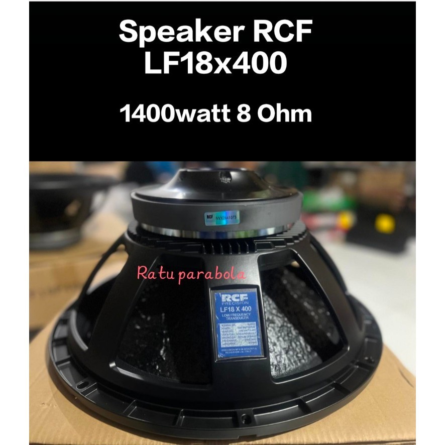 Speaker 18 inch RCF Lf18x400 woofer 1400watt 8 ohm