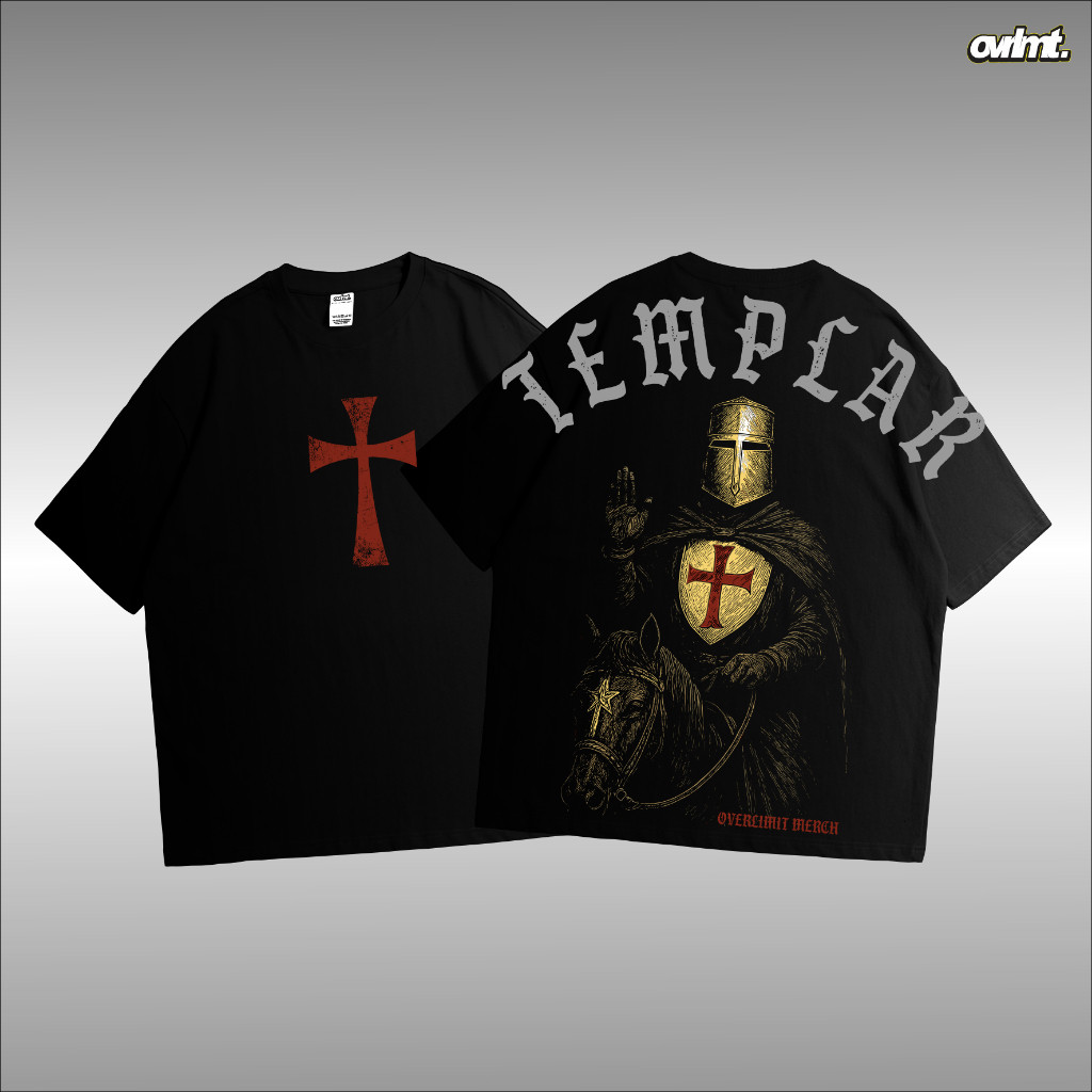 COD T-SHIRT OVERLIMIT TEMPLAR KNIGHT | KAOS | OVERSIZE | STREETWEAR | TEMPLAR KNIGHT