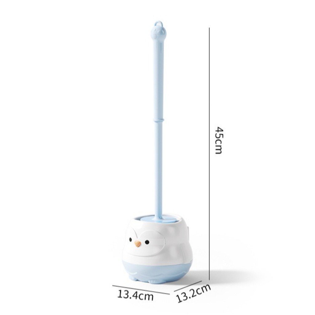 Toilet Brush with Stand Long Handle Cleaning Tool for WC Bathroom Accessories Home Cleaning Kit Cute