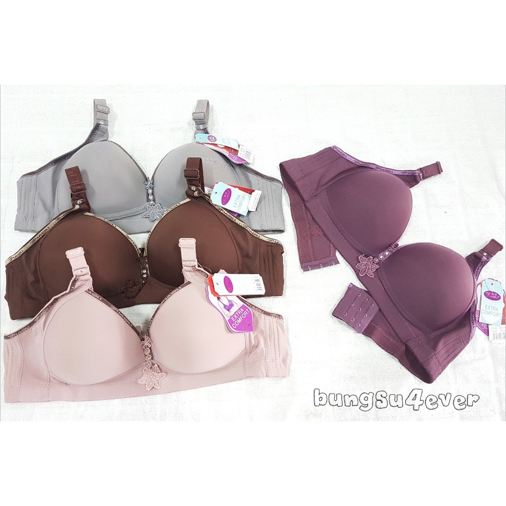 hadi BH Wanita Piaoli PL 008 BRA Cup B Kait 3 BRA Wanita Piaoli Extra Comfort Size 36 38 40 42 44 46