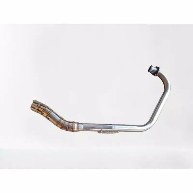 leher knalpot Megapro CB GL tiger dm50mm