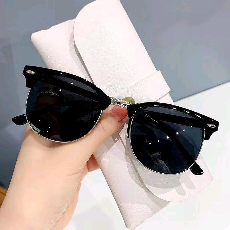 KacaMata Hitam Wanita Pria Gaya Aviator Frame Square Oval Fashion Kekinian Sunglasses