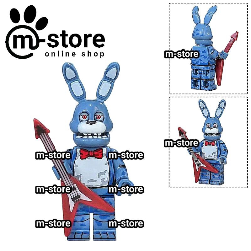 mainan kreatif edukatif karakter fnaf bonnie