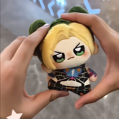 JOJO's Bizarre Adventure Stone Ocean Anime Merchandise Kujo Jolyo Xuelun Plush Doll 10cm Starfish Bo