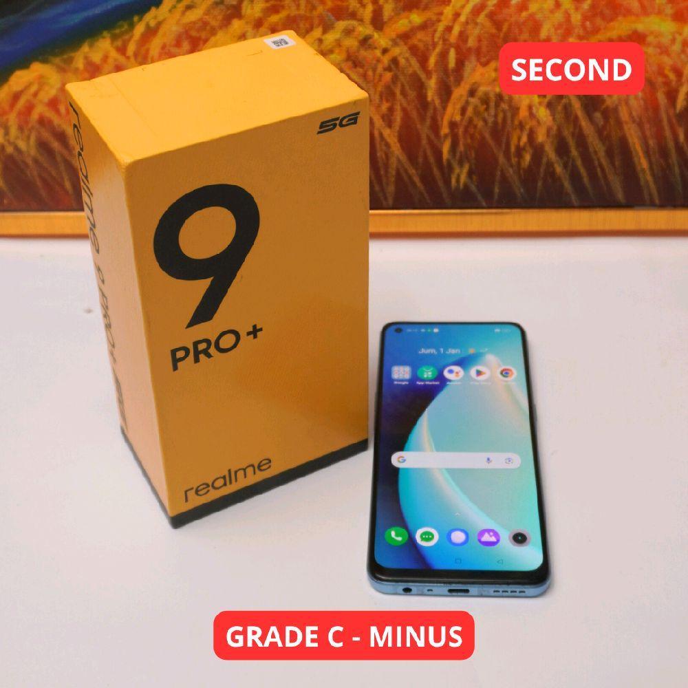 REALME 9 PRO+ 8/256 GB (5G) GRADE C - MINUS HP SECOND ORIGINAL SINAR MUTIARA CELL (98892)