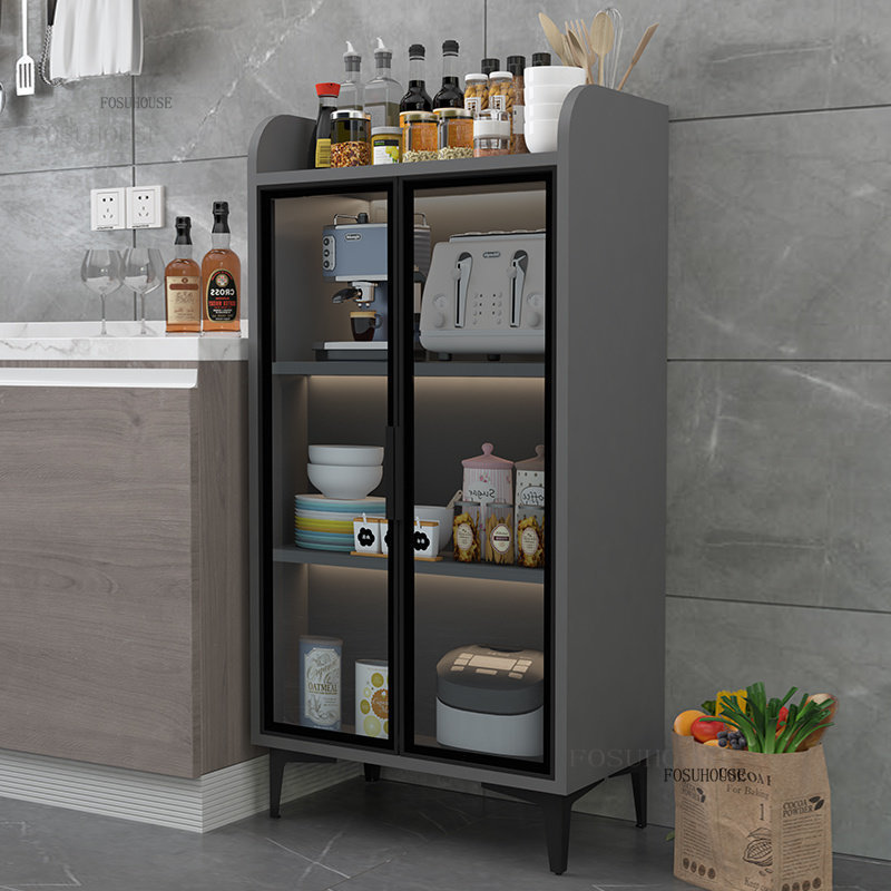 Modern Minimalist Sideboard Living Room Storage Cabinets Light Luxury Kitchen Cabinets Multifunction