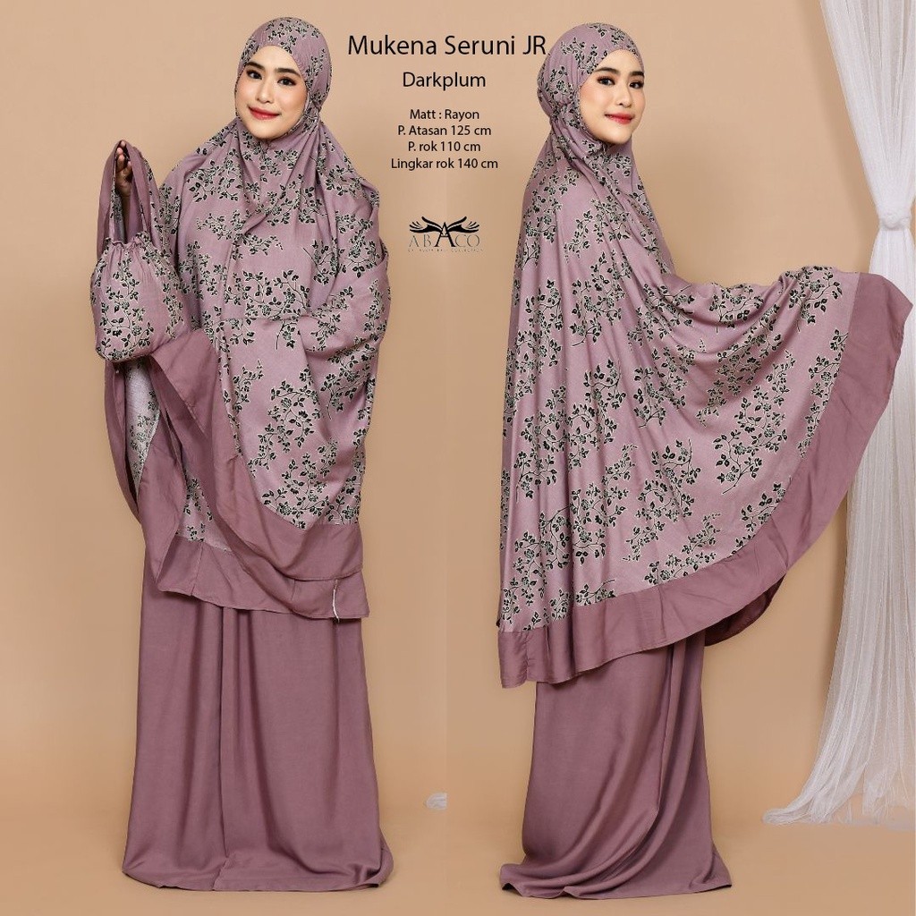 MUKENA BALI DEWASA JUMBO SERUNI JR/Terbaru