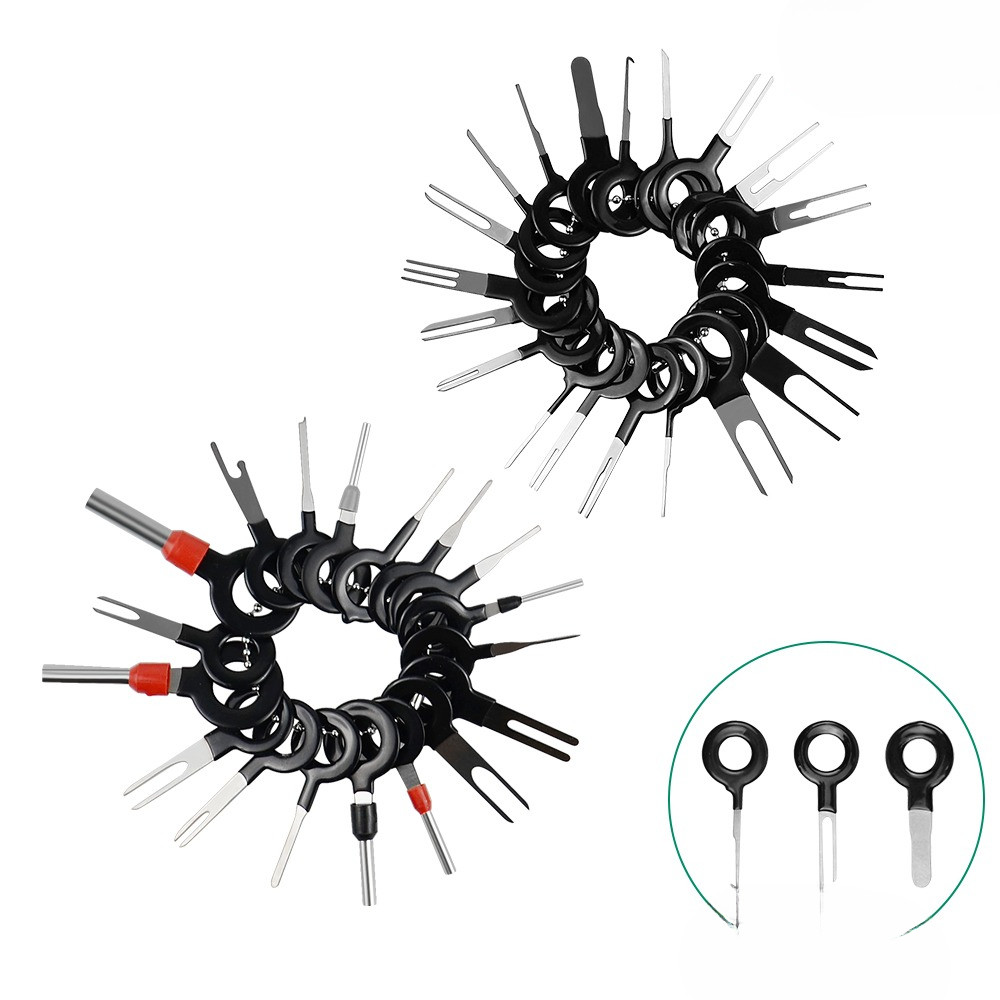 2641pcs Car Terminal Ejector Kit Pin Removal Tool Set Automotive Electrical Stylus Wire Puller Tool 