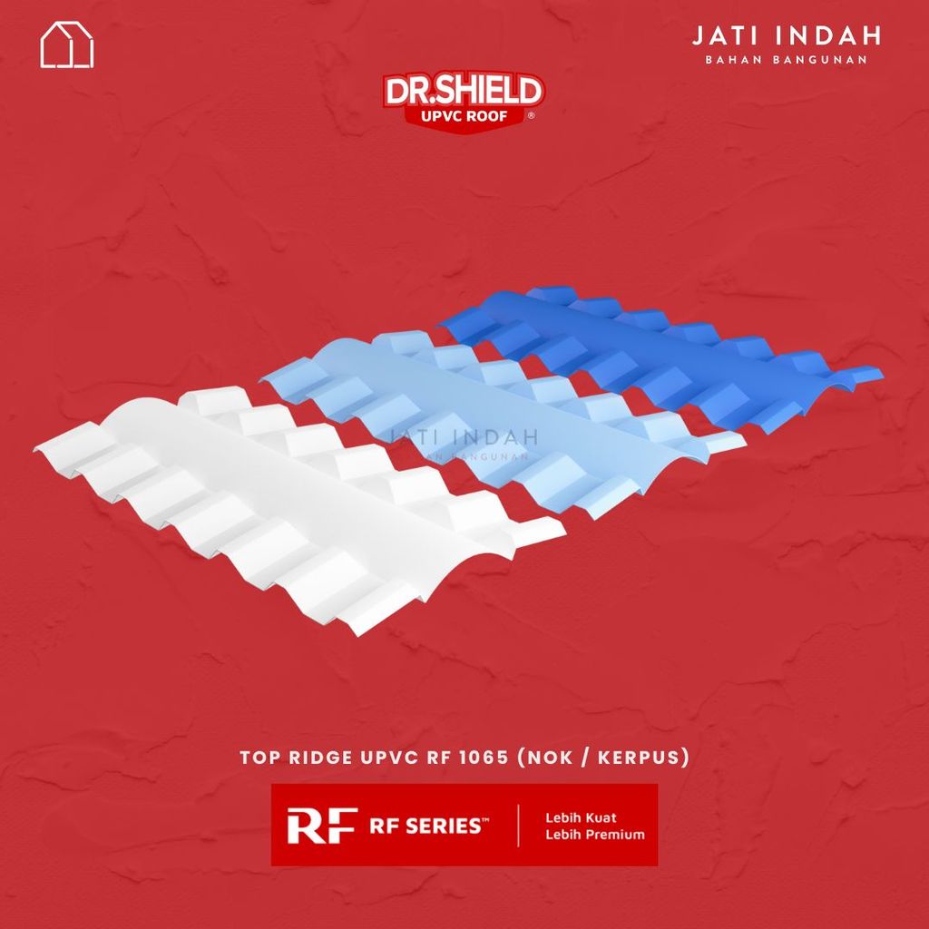 DR.SHIELD Top Ridge TW RF 1065 (912 mm)  (Nok / Wuwung / Kerpus)