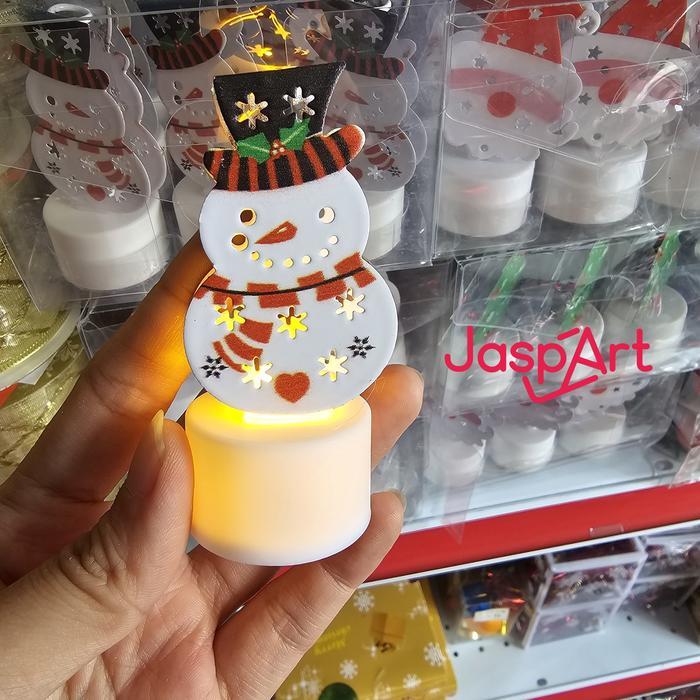 Lampu Natal LED Lilin LED Elektrik Lilin Natal Hias Electric