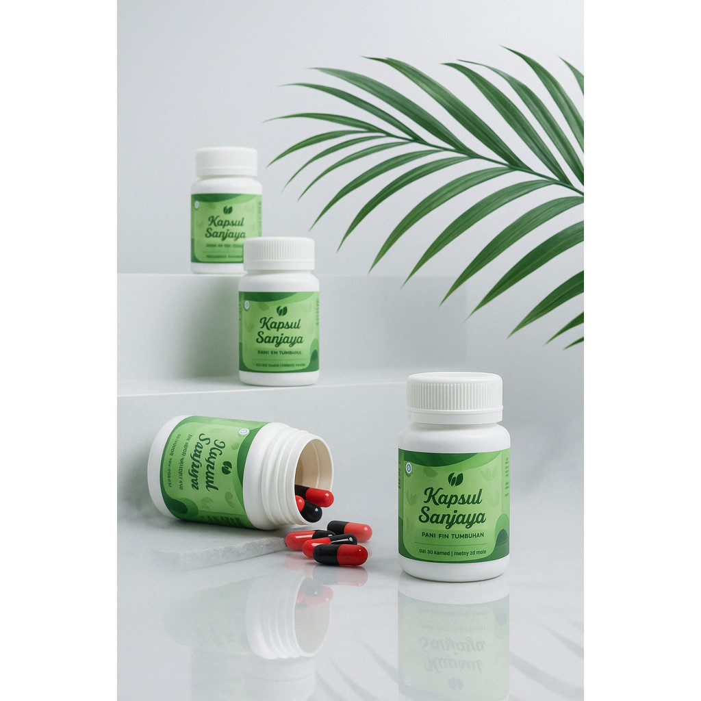 Sanjaya Obat Herbal Isi 28 Kapsul – Membantu  Redakan Nyeri Otot, Kram & Kesemutan | Herbal Alami, 1