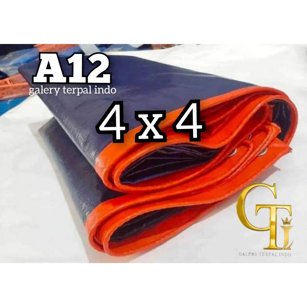 terpal plastik A12 4x4 terpal tebal murah anti air tenda warung truk tenda camping